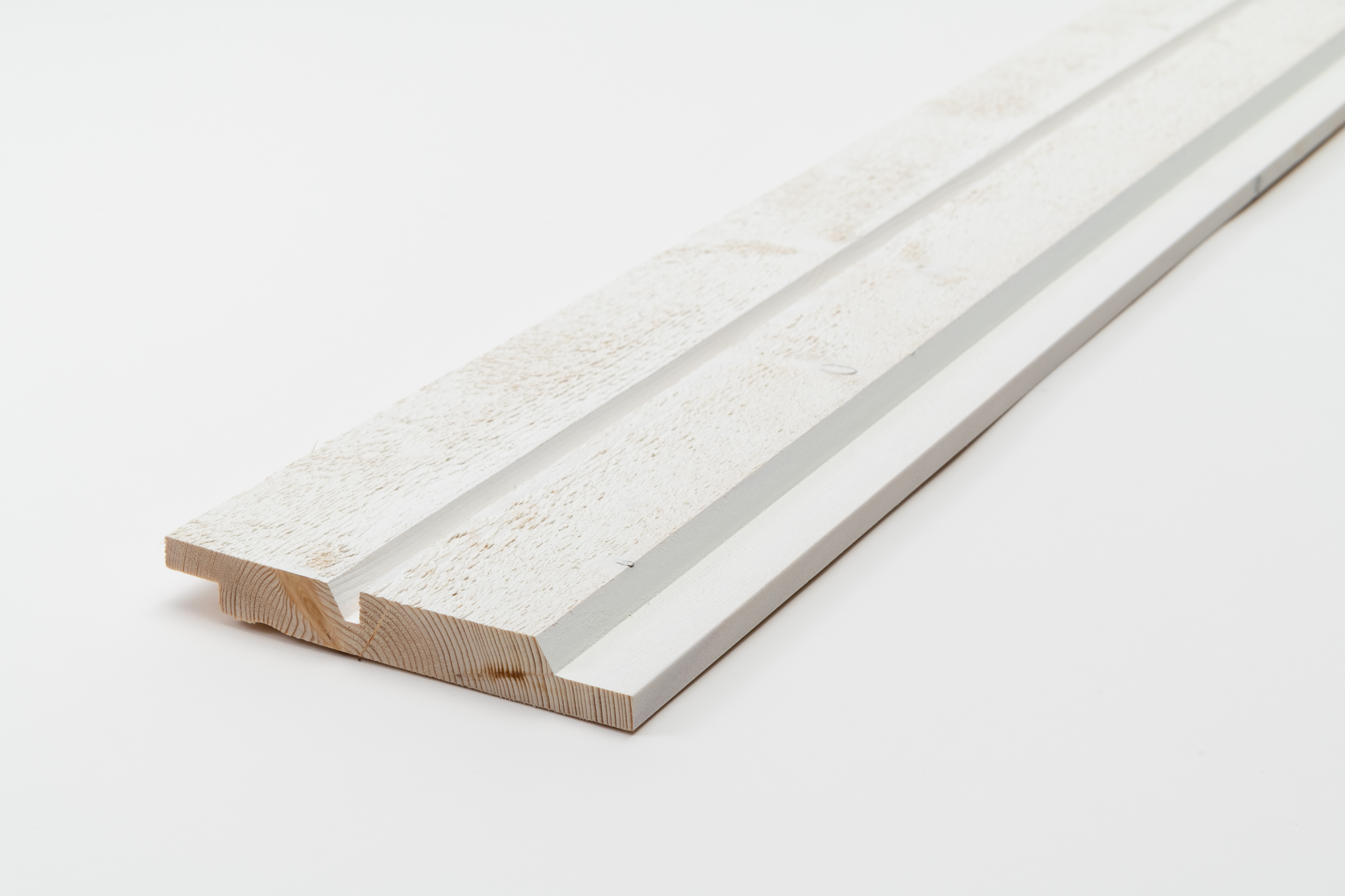 Utvendig kledning med spor