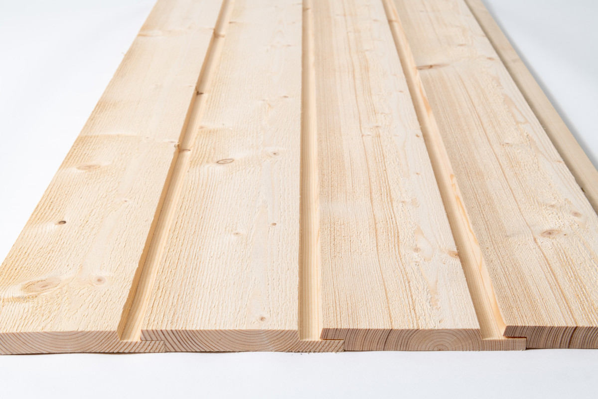 Dobbelfals kledning PKpanel Utvendig kledning Stiltre