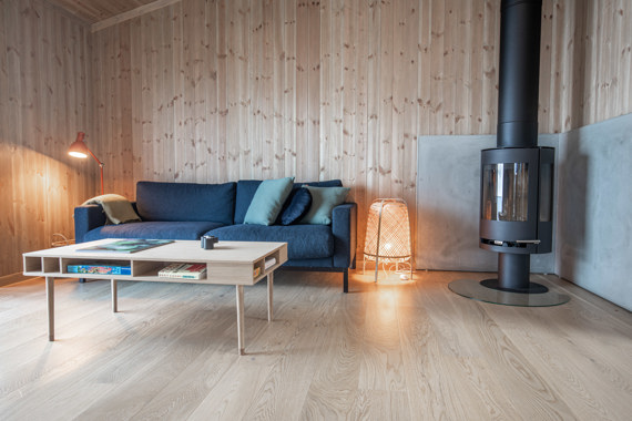 Minimalistisk stil med tradisjonelle materialvalg