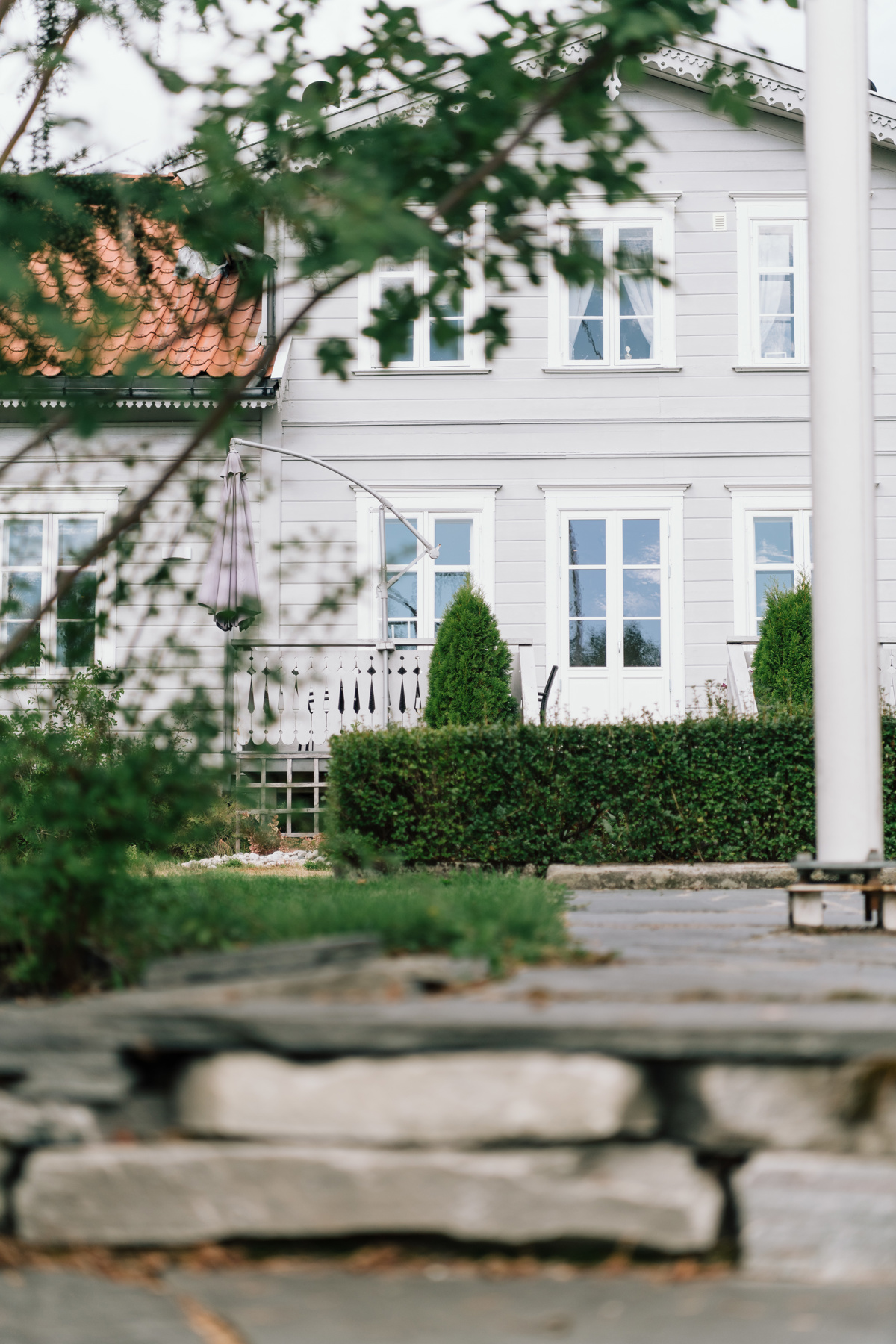 Sjelfull herregårdsstil i den gamle Stigerboligen på Saggrenda