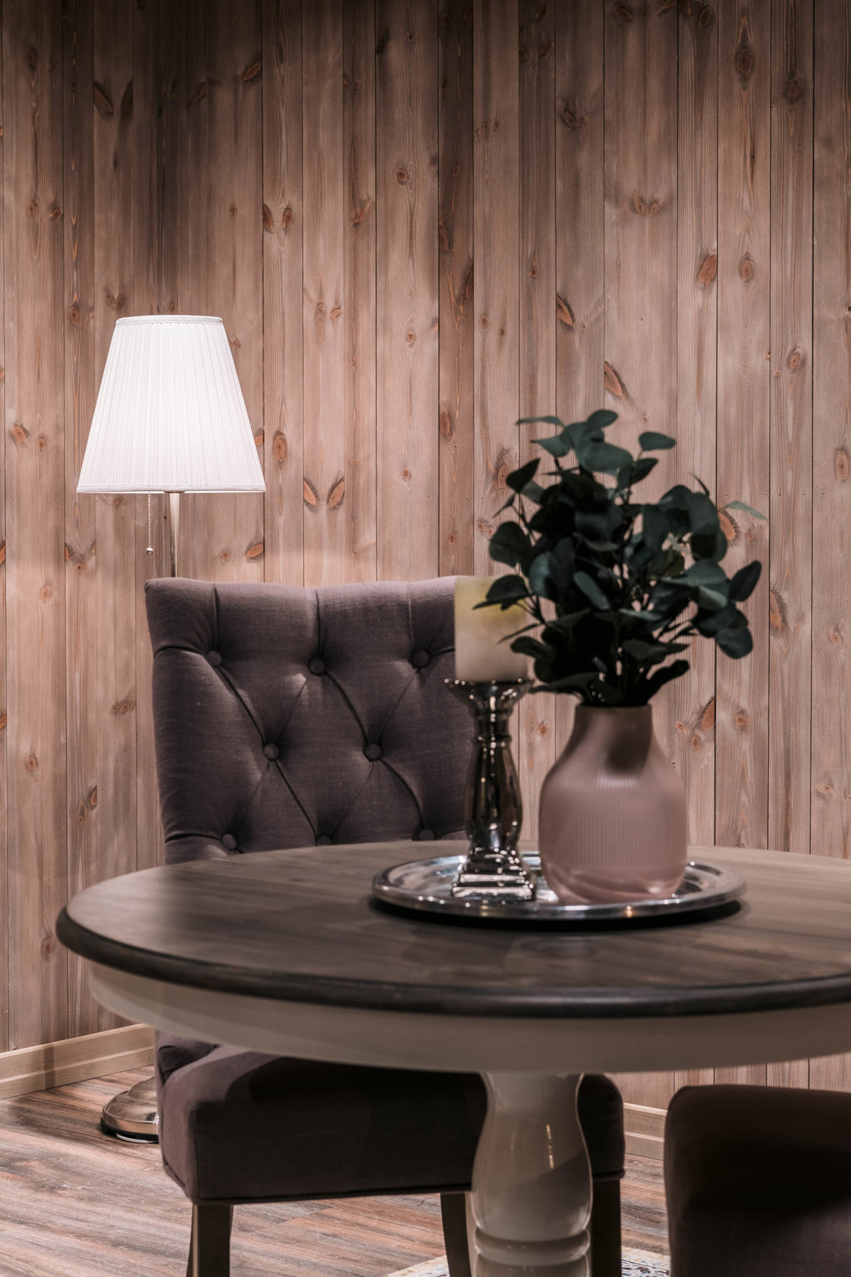 Strukturbørstet panel