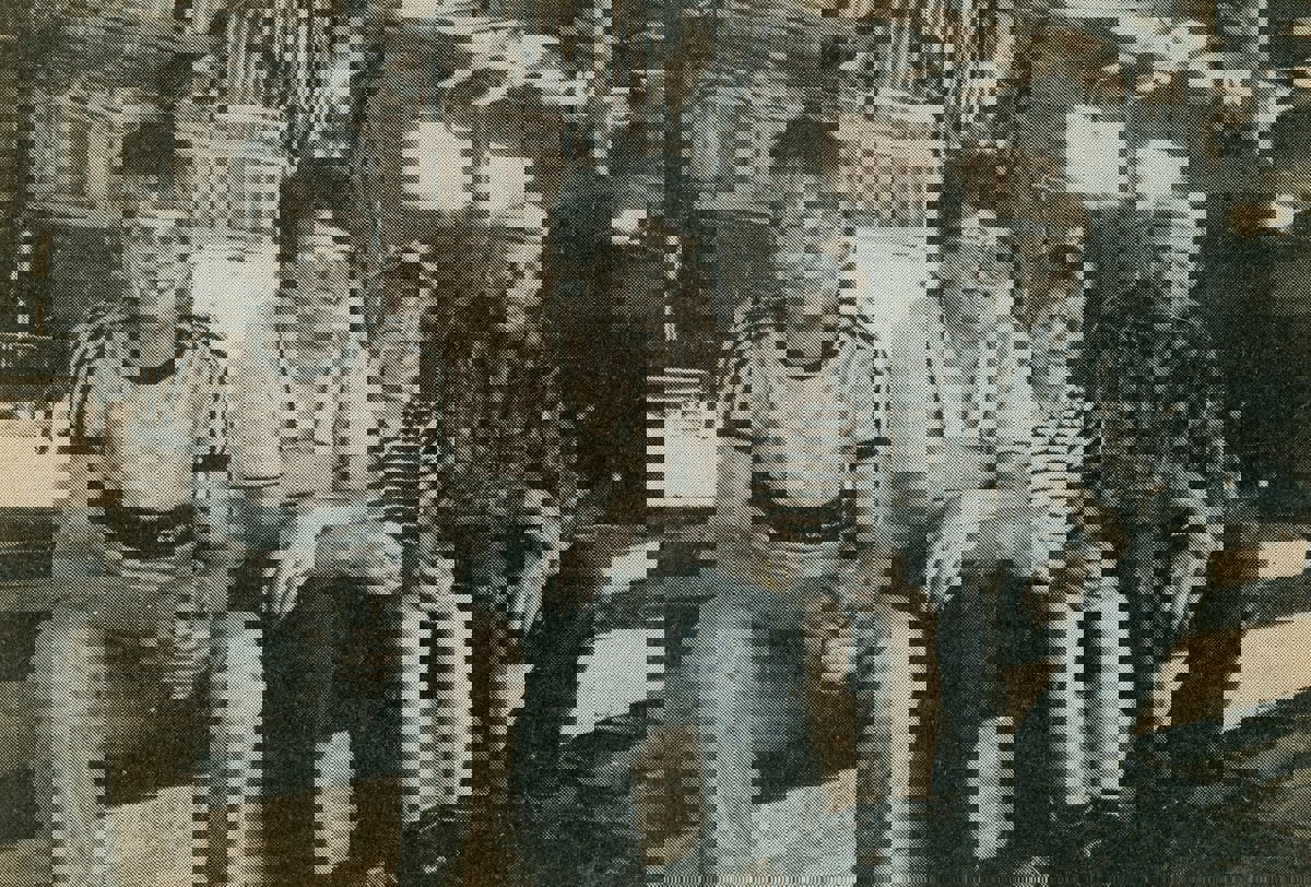 Asbjørn, Anne Lise, Runar og Hans Fredrik Hannevold på 80-tallet