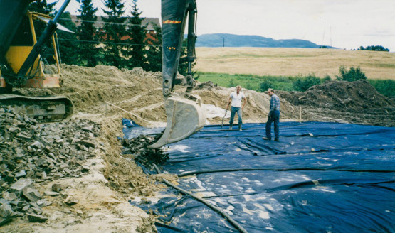 Bygging Av Lager I 1988