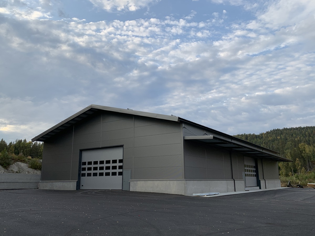 Nytt lagerbygg på Stiltre i 2020