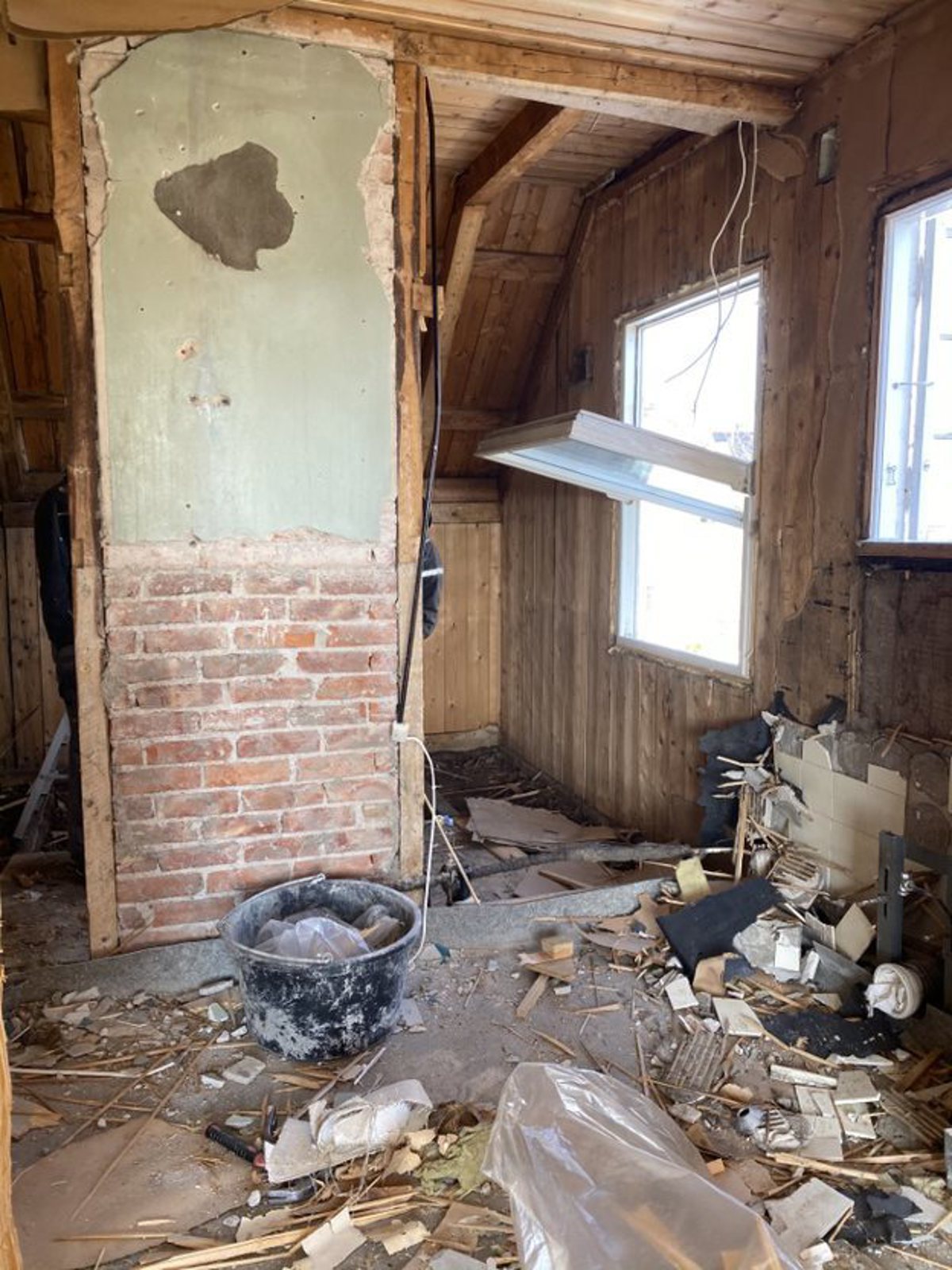 Totalrenovering av eldre hus