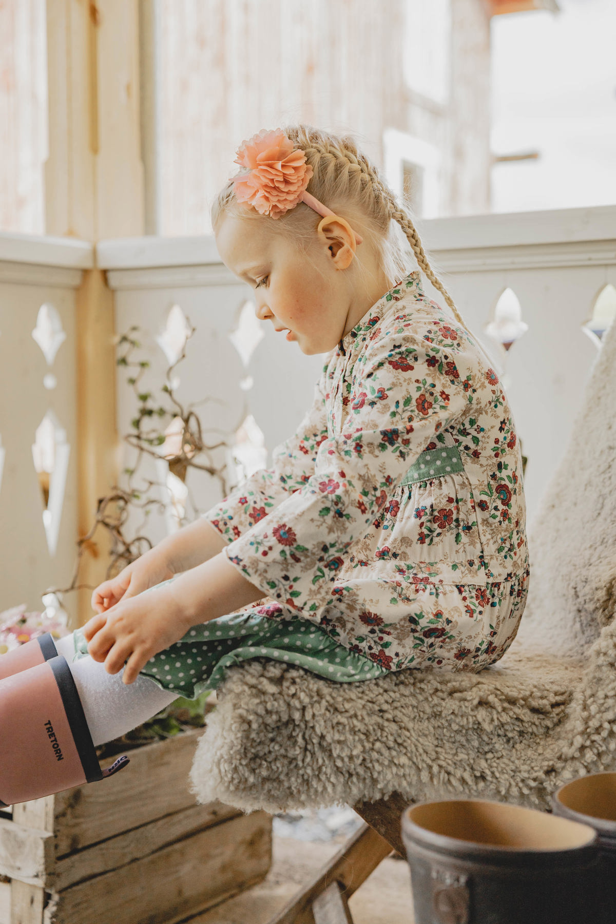 Sofie har flyttet inn i nyrenovert hus