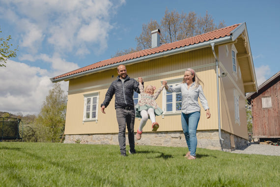 Nyrenovert sveitserhus