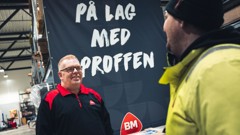 Proffselger Lars Bekkevar Ved Byggmakker Kongsberg