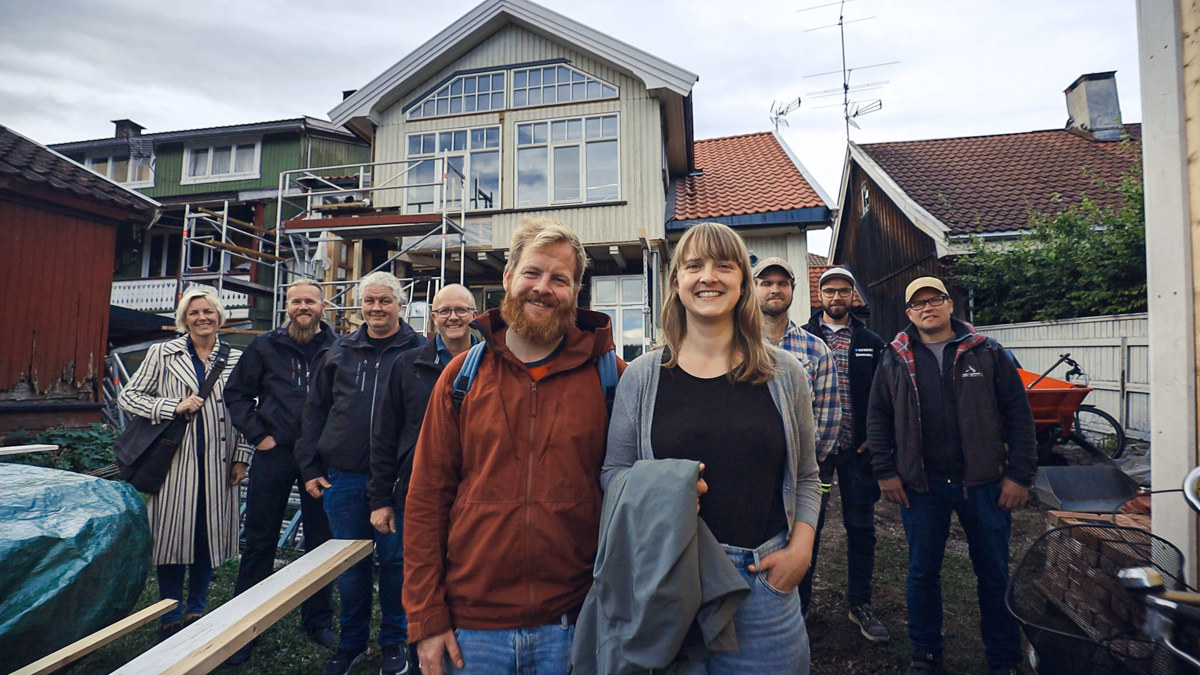 Tilbakefører Hyttegata 25 til 1800-tallets sveitserstil