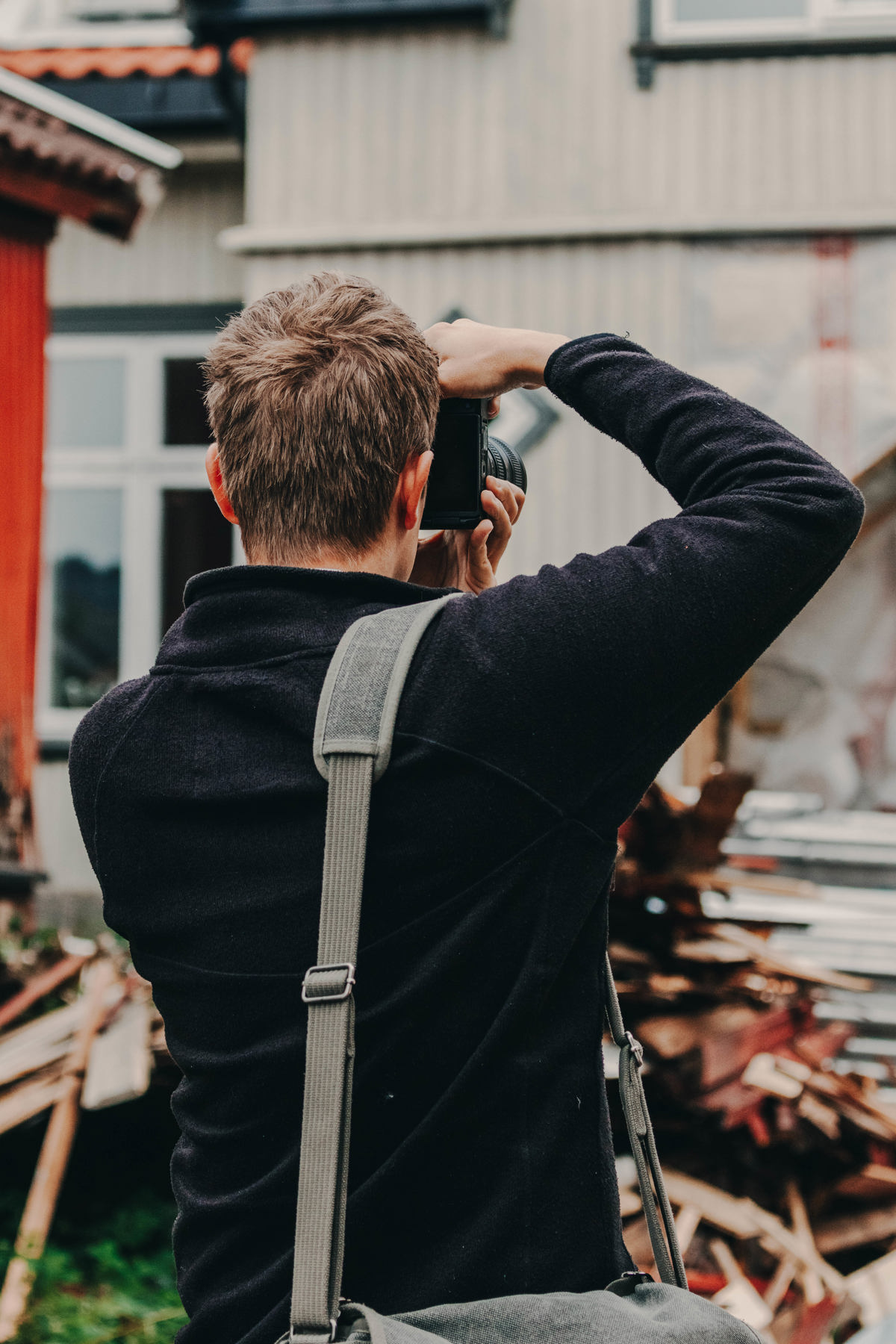 Renoveringen av Hyttegata 25 dokumenteres