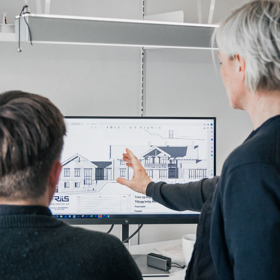 Arkitekter Planlegger Renovering Av Sveitservilla