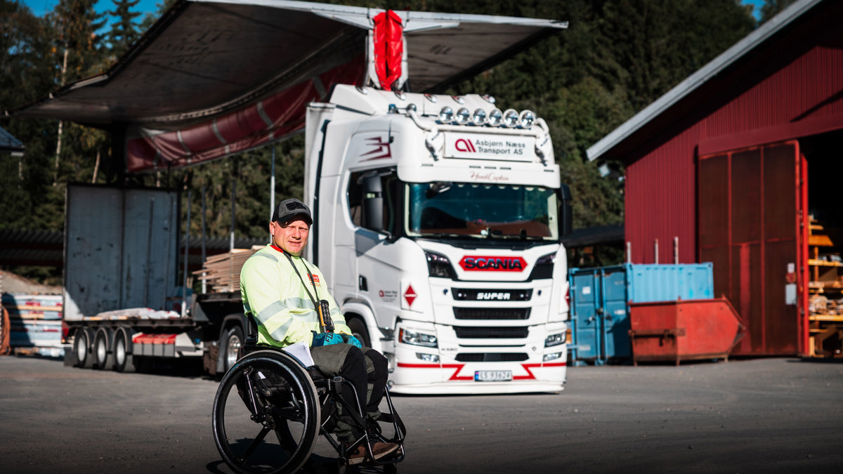 Stiltre Handicaptain Asbjørn Næss Transport 1