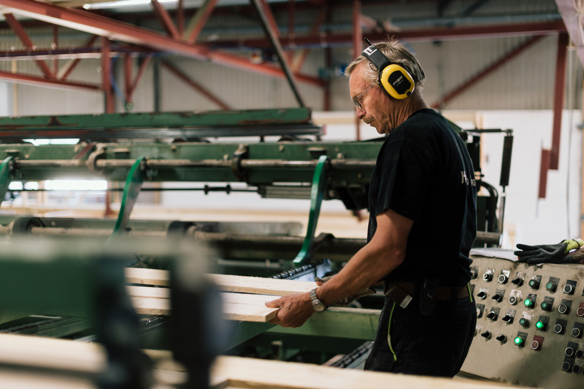 Spesialhøvling på Stiltre